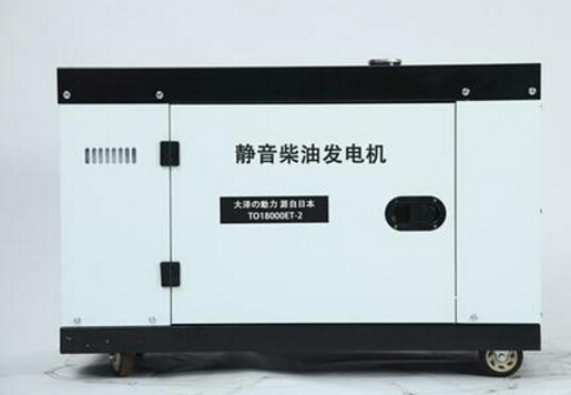 石棉科克12kw小型柴油发电机组